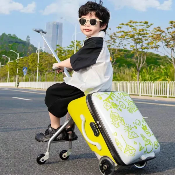 green Suitcase Surprise for Boys